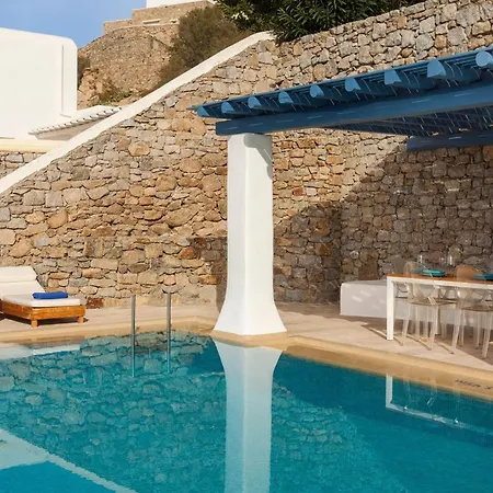 Villa Excellent Mykonos Gamma 3 Bedrooms Stunning Sea Views Psarrou
