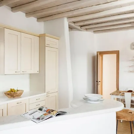 Excellent Mykonos Psarrou Gamma 3 Bedrooms Stunning Sea Views Psarrou Βίλα *