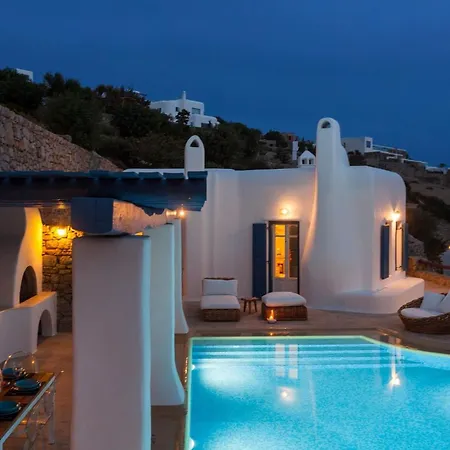 Excellent Mykonos Gamma 3 Bedrooms Stunning Sea Views 빌라 *