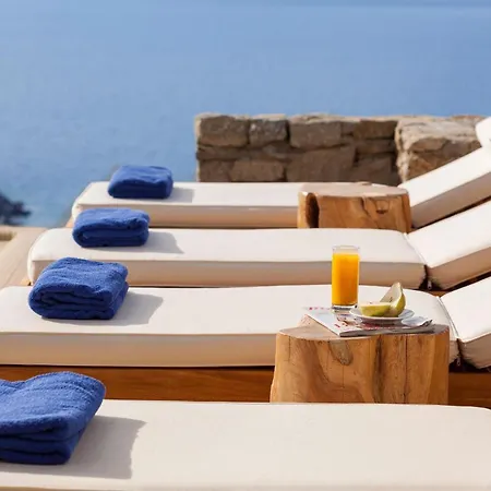 Excellent Mykonos Gamma 3 Bedrooms Stunning Sea Views 빌라 *