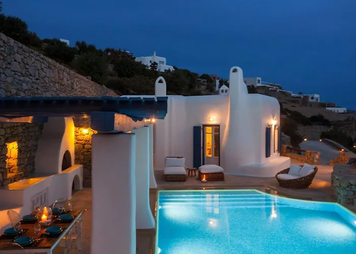 Excellent Mykonos Gamma 3 Bedrooms Stunning Sea Views 别墅 *
