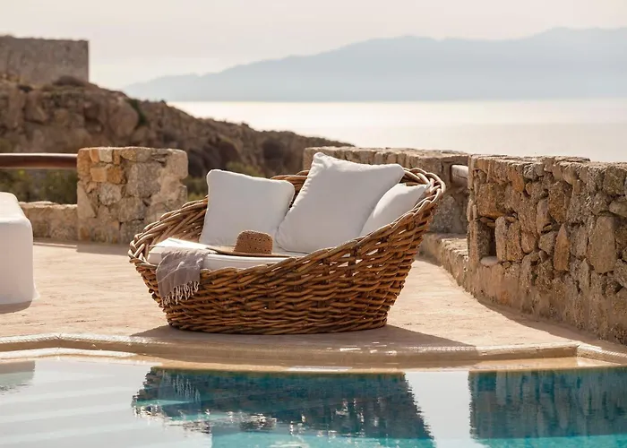 Villa Excellent Mykonos Gamma 3 Bedrooms Stunning Sea Views Psarou (Mykonos)