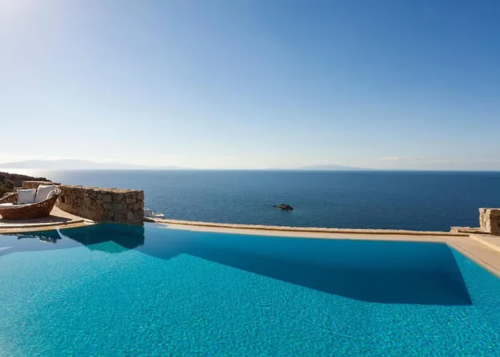 Excellent Mykonos Gamma 3 Bedrooms Stunning Sea Views * Psarou (Mykonos)