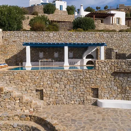 Excellent Mykonos Gamma 3 Bedrooms Stunning Sea Views プサロウ