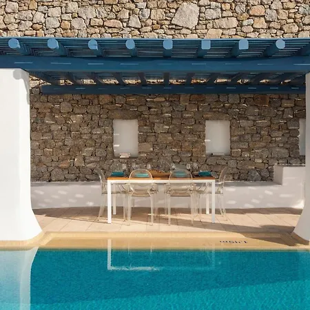 Excellent Mykonos Gamma 3 Bedrooms Stunning Sea Views Villa Psarou (Mykonos)