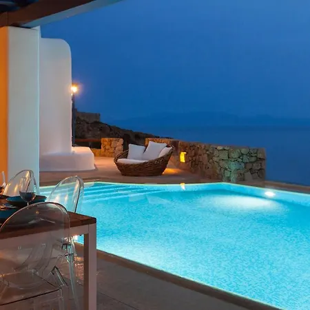 Excellent Mykonos Gamma 3 Bedrooms Stunning Sea Views Villa Psarou (Mykonos)