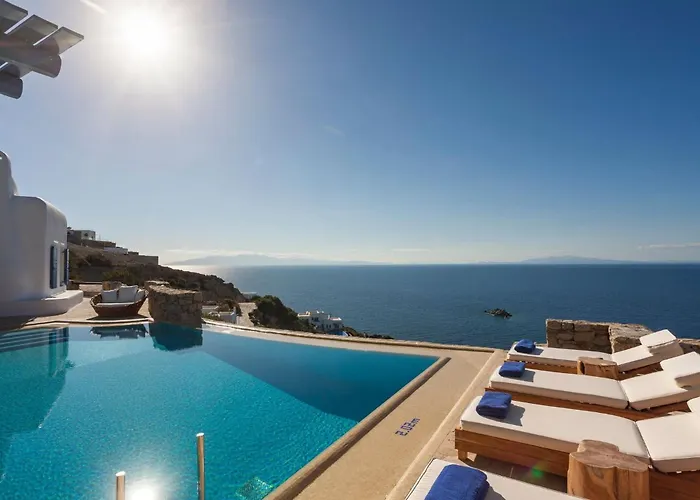 Excellent Mykonos Gamma 3 Bedrooms Stunning Sea Views Villa *